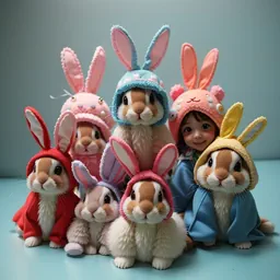 Bunny Hats 7